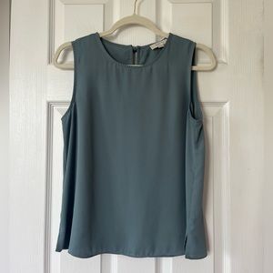Loft Outlet | Green Blouse with Bow Detail
